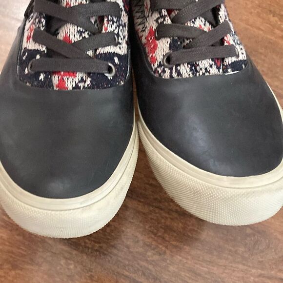 Vans Winter Patterned High-Top Sneakers Sz 9 - Picture 6 of 8